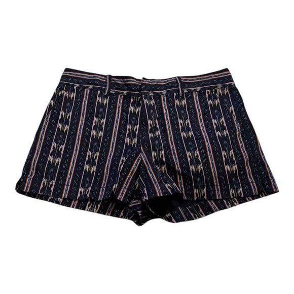 GAP Pants - Gap City Short Navy Blue Aztec Shorts Size 8
